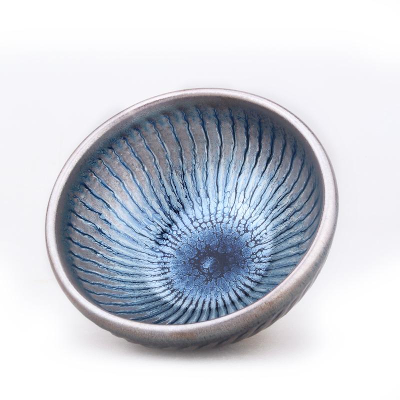 Spiral Jian Zhan- Kiln Temmoku