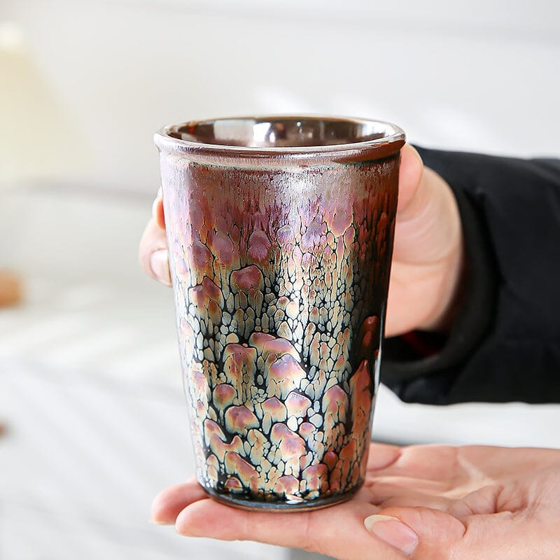 Succulent Jian Zhan- Kiln Temmoku