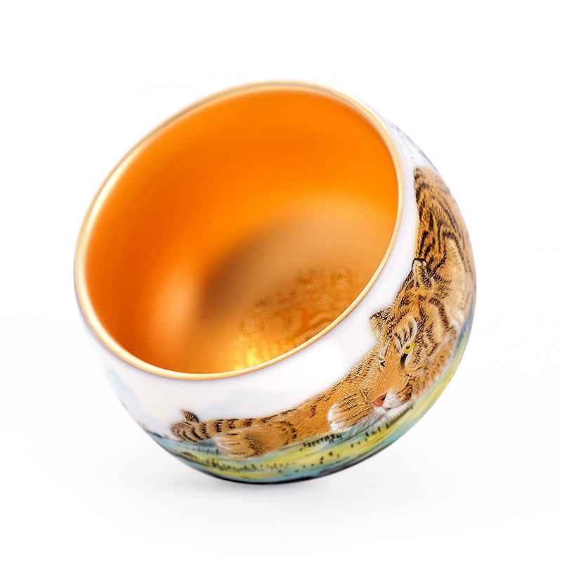 The Tiger Jian Zhan- Kiln Temmoku