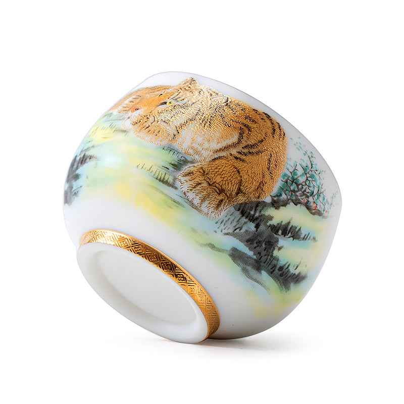 The Tiger Jian Zhan- Kiln Temmoku