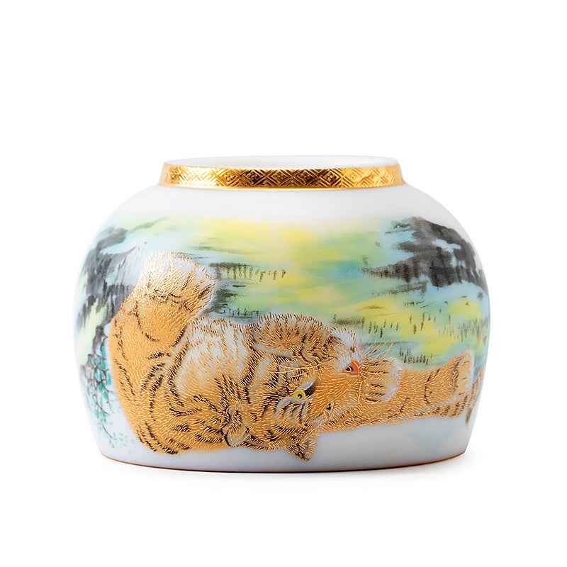 The Tiger Jian Zhan- Kiln Temmoku