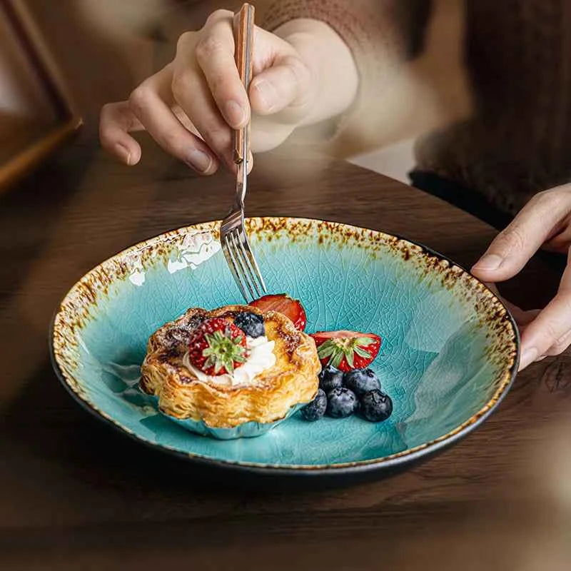 Turquoise Dinner Plate