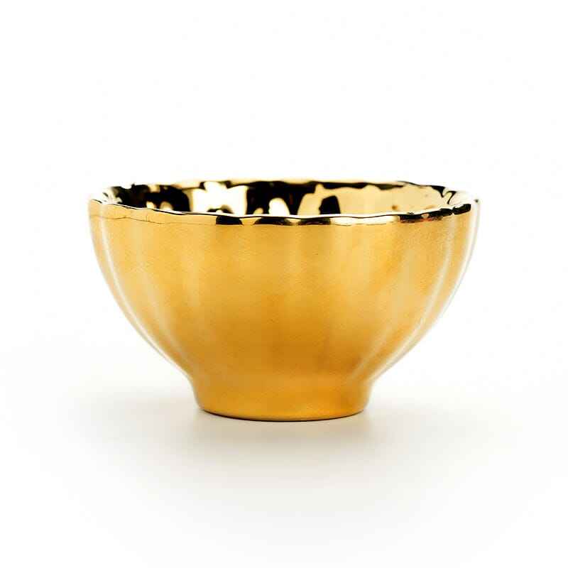 Vivid Gold Jian Zhan- Kiln Temmoku