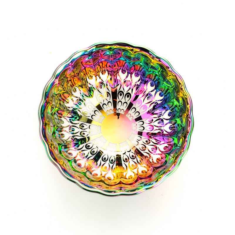 Vivid (No Peacock) Jian Zhan- Kiln Temmoku
