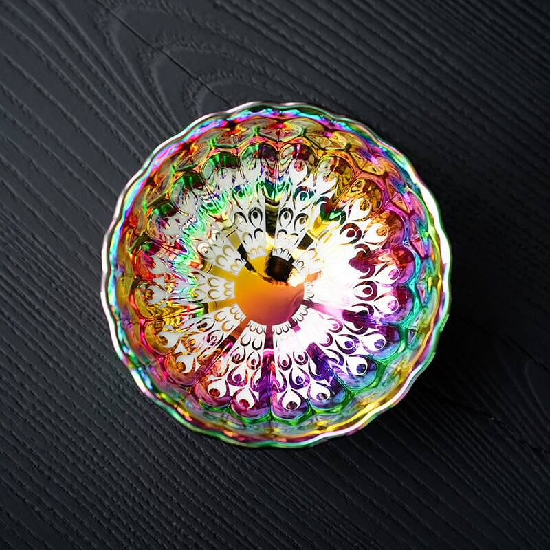 Vivid (No Peacock) Jian Zhan- Kiln Temmoku