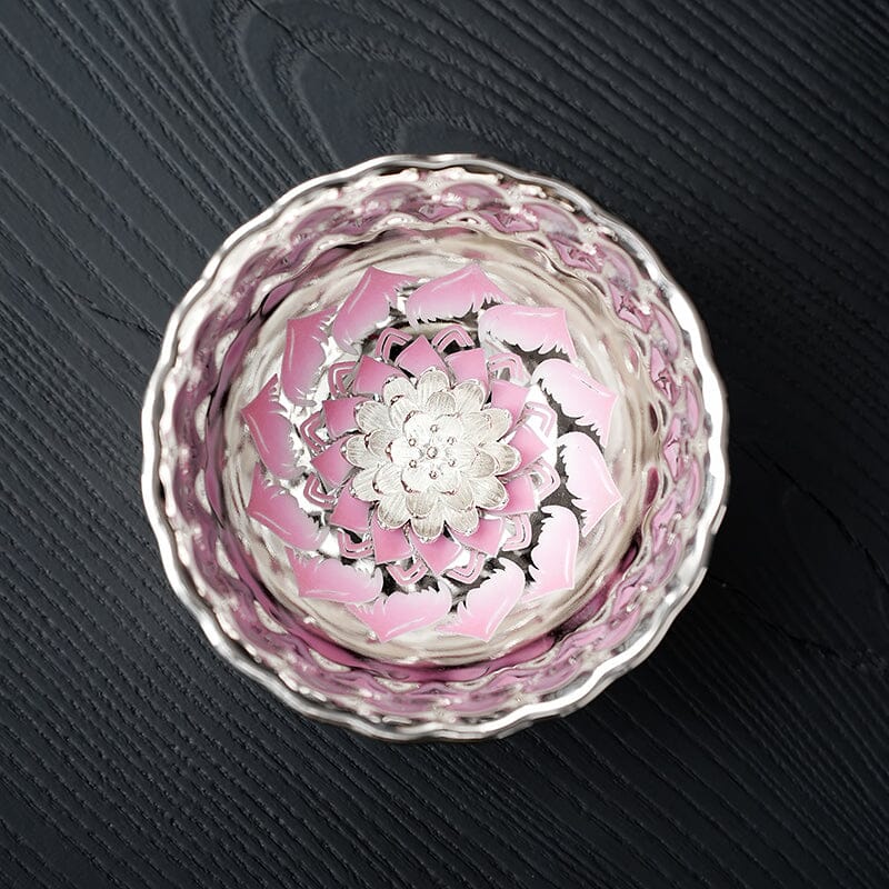 Vivid Lotus Jian Zhan- Kiln Temmoku