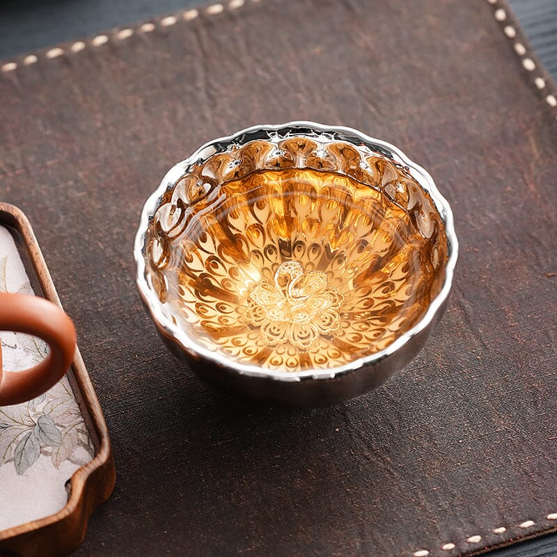 Vivid Silver Jian Zhan- Kiln Temmoku