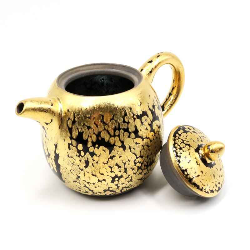 Gold Teapot Jian Zhan- Kiln Temmoku