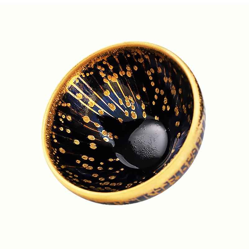 Golden Drops Jian Zhan- Kiln Temmoku