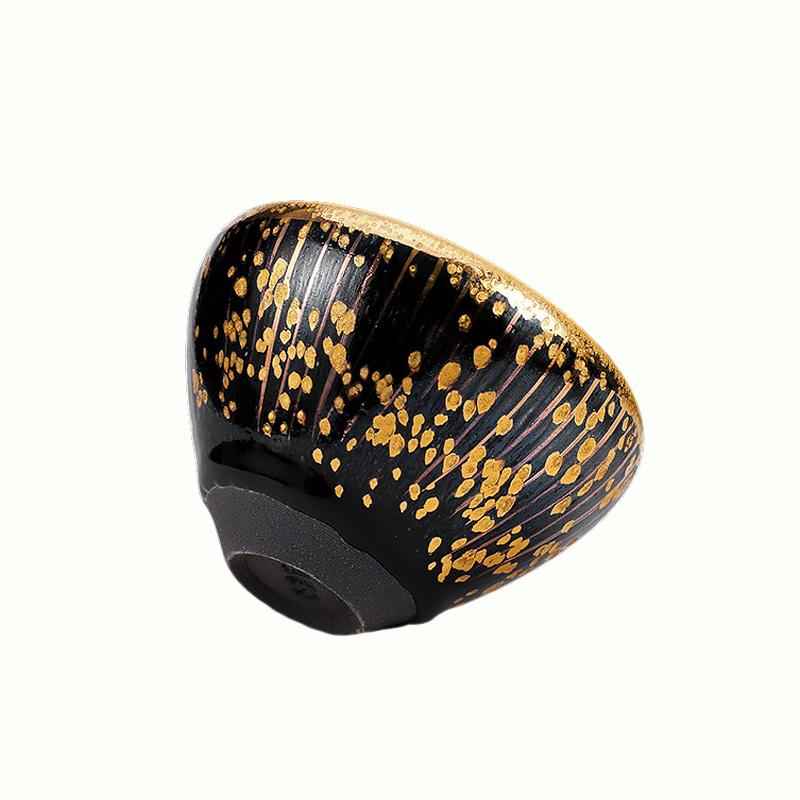 Golden Drops Jian Zhan- Kiln Temmoku