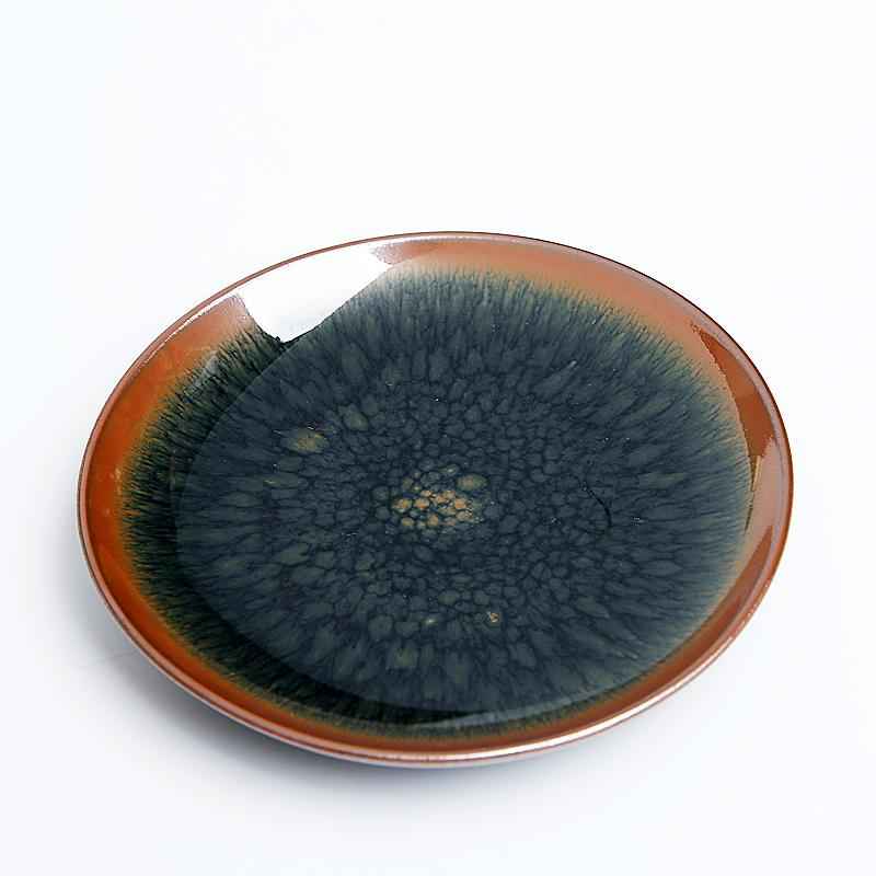 Palm Coffee Cup Jian Zhan- Kiln Temmoku