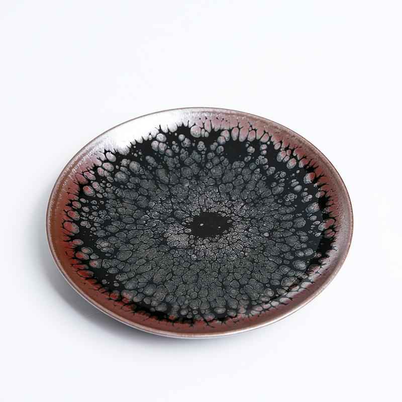 Succulent Coffee Cup Jian Zhan- Kiln Temmoku