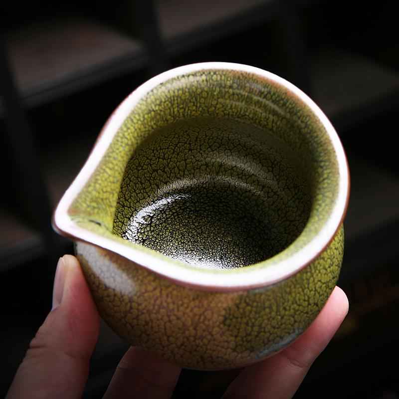 Sunflower Tea Set Jian Zhan- Kiln Temmoku