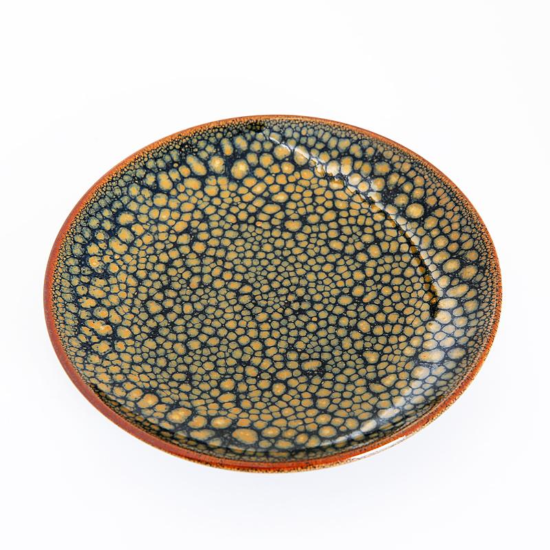 Wood Coffee Cup Jian Zhan- Kiln Temmoku